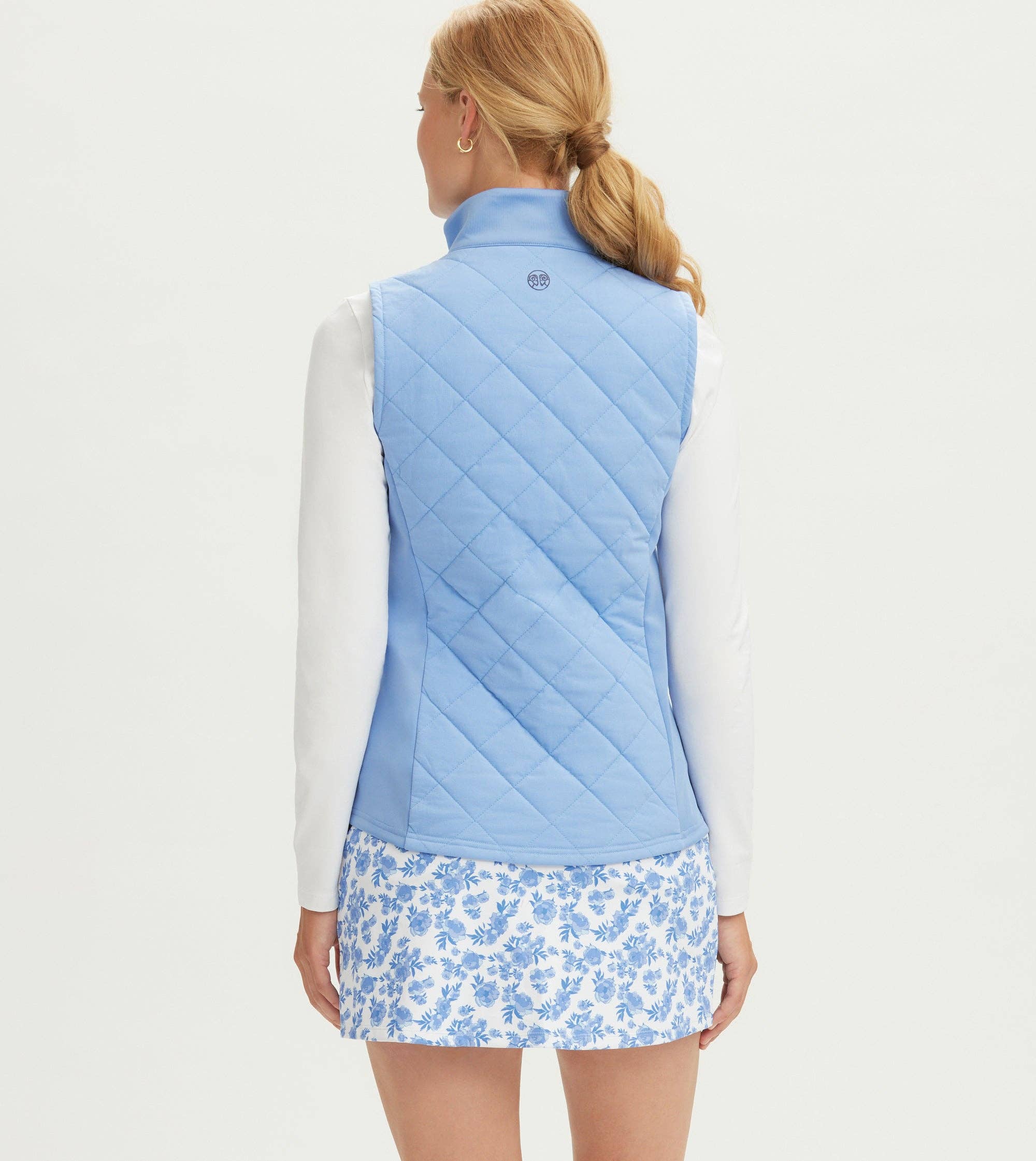 Pervenche Gilet Puffer en vente sur Faire4