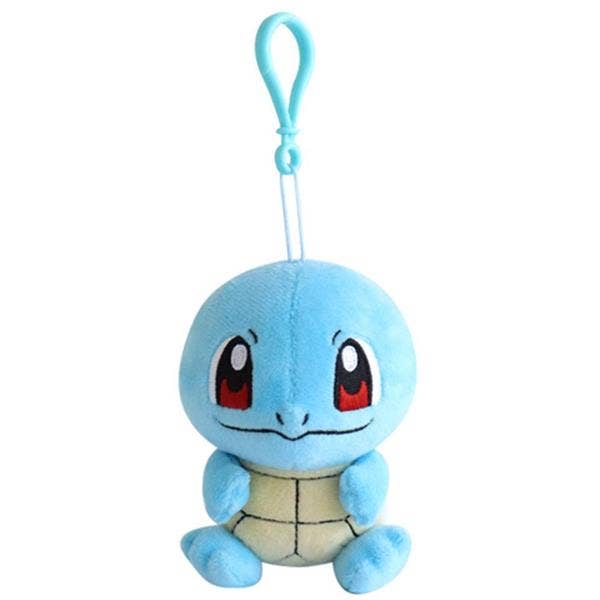 POKEMON CUTIE POP PLUSH BACKPACK KEYCHAIN - SQUIRTLE 11CM for wholesale by BCZShop