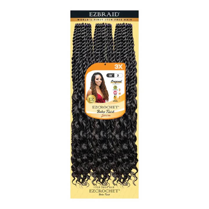EZBRAID Ezcrochet 3X Boho Twist Braid (18inch) #2
for wholesale by Jamke & Co Inc