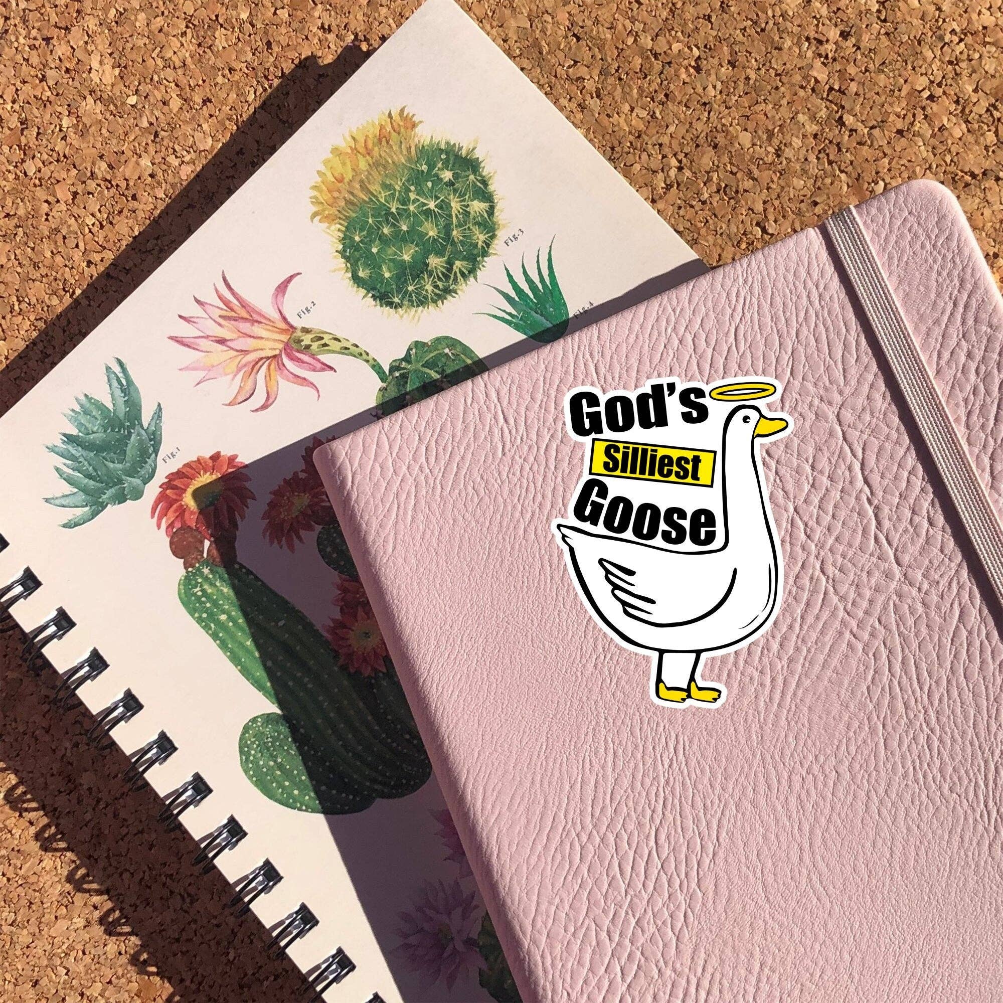 Sticker Horse – wholesale Klistermärke – Guds dummaste gås-klistermärke2