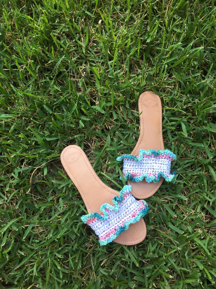 SIBYLLADELPHICA - Vendita all'ingrosso Sandali - Donna - Sandali in Pelle e Raffia "Chica Boom"