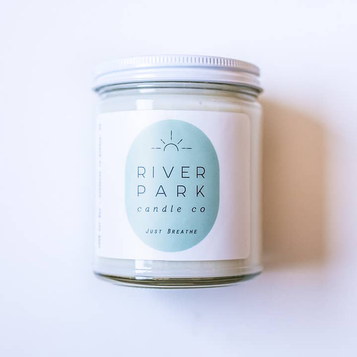 Just Breathe for wholesale by River Park Candle Co.