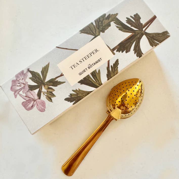 The Quiet Botanist - Wholesale Tea Strainer/Infuser - Tea Steeper - Leaf Shape