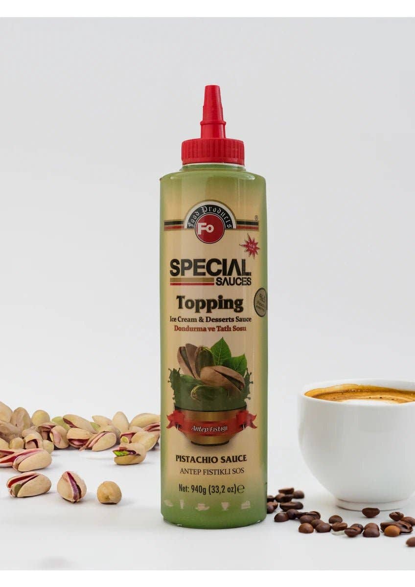 Aladdin - Wholesale Sauce - Antep Pistachio Topping Sauce 5% Turkish Premium Spread2