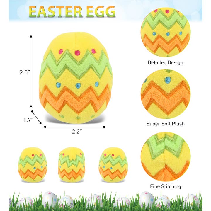 Cota Global - Wholesale Stuffed/plush toy – Kids & baby - Plush Easter Egg - Small1
