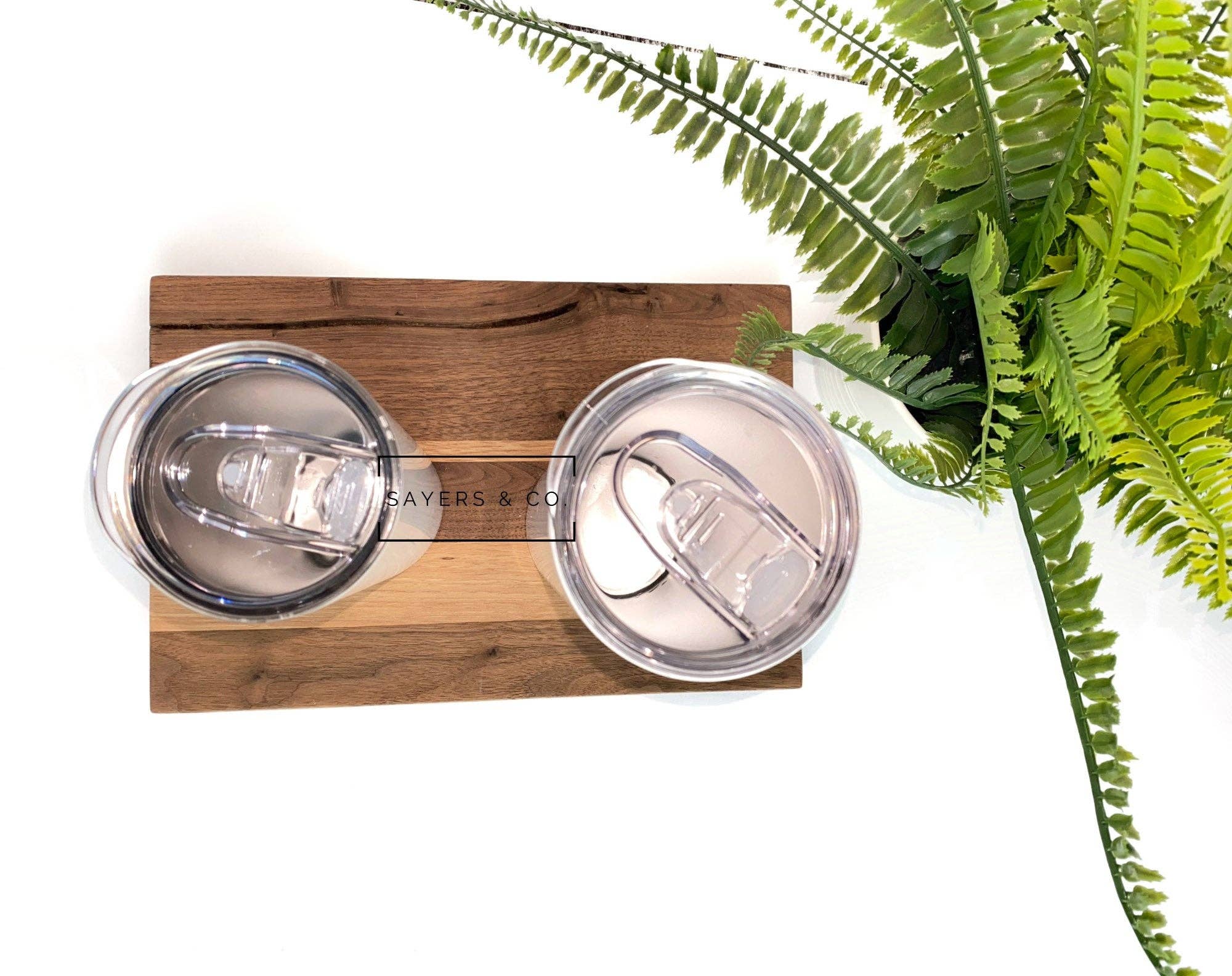 Sayers & Co. - Wholesale Insulated Mug/Tumbler - 10 PACK- 20oz or 30oz Skinny STRAIGHT White Sublimation NON Tapered Blank Stainless Steel Tumbler Water Bottle wholesale 20 oz 30 oz5