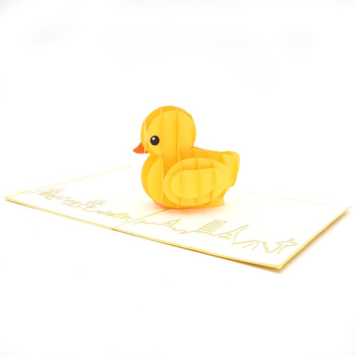Liif Pop Up Card - Wholesale Everyday greeting card - Rubber Duck Pop Up Card4
