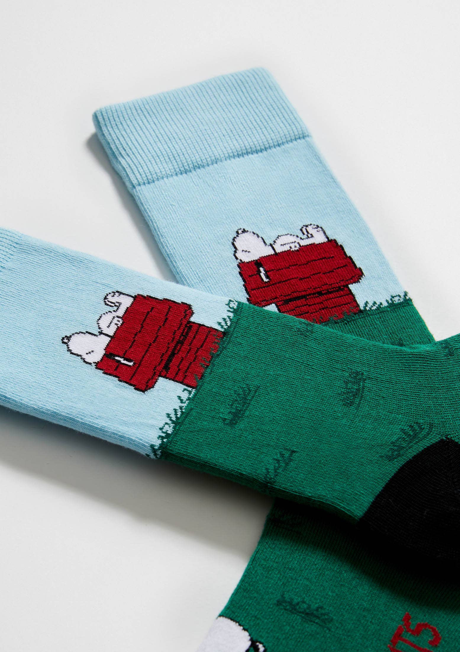 Green BeSnoopy House - 100% Organic Cotton Socks for wholesale on Faire2