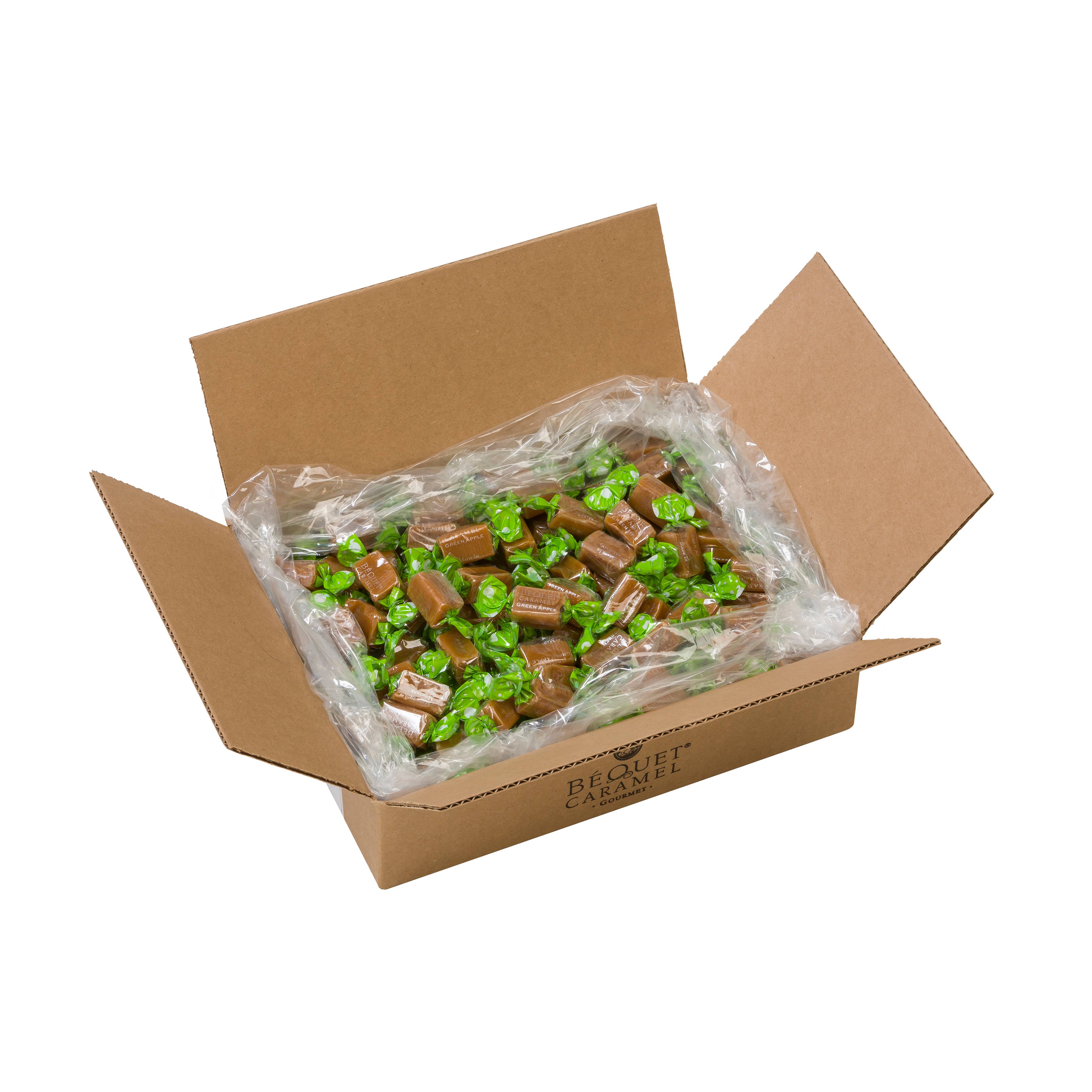 Béquet Confections - Wholesale Caramel - Béquet Gourmet Caramel 5 lb Bulk Box3