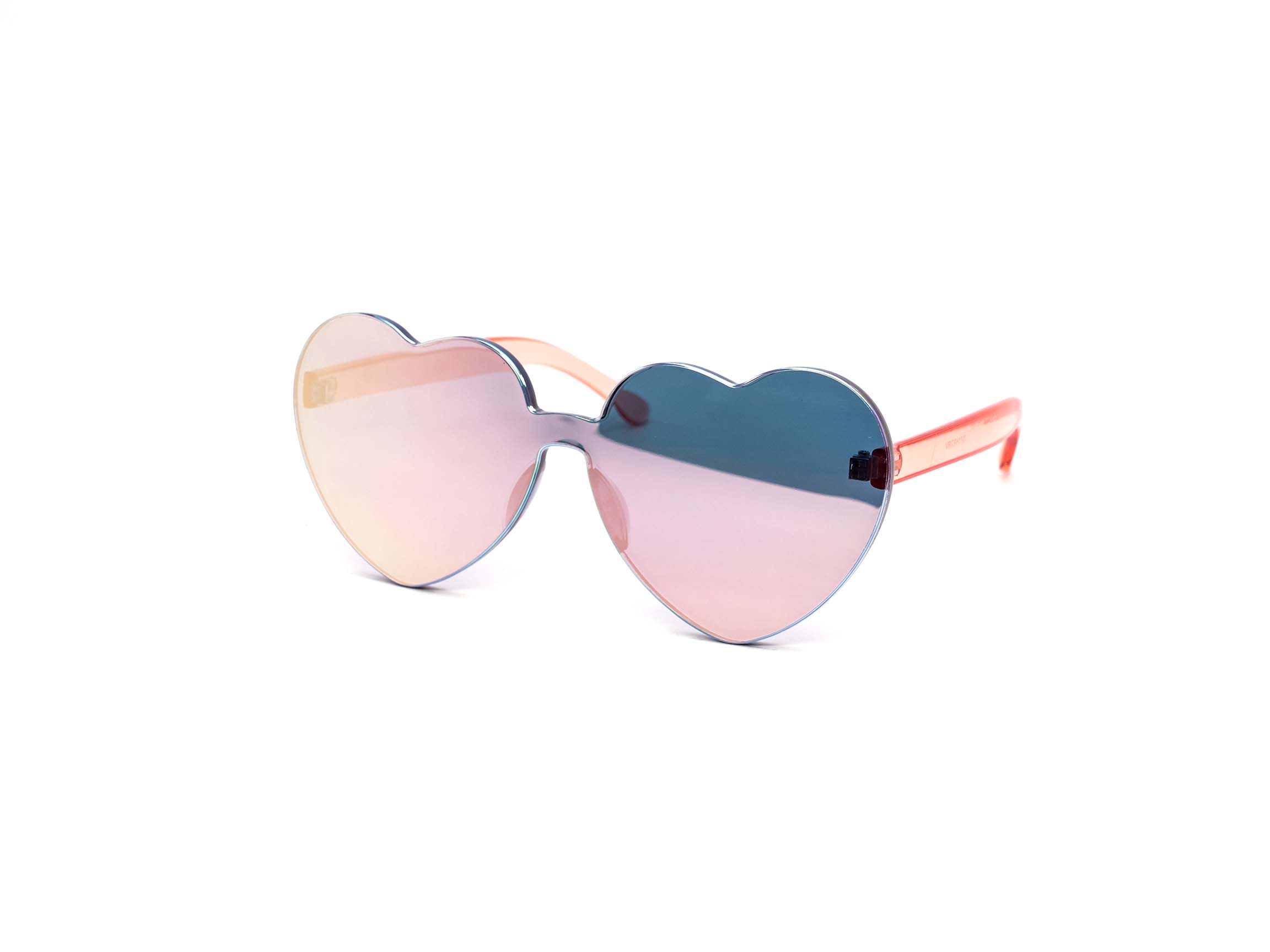 Still Friday - Vente Lunettes de soleil – femme - Lunettes de soleil sans monture en polycarbonate avec miroir de couleurs assorties10