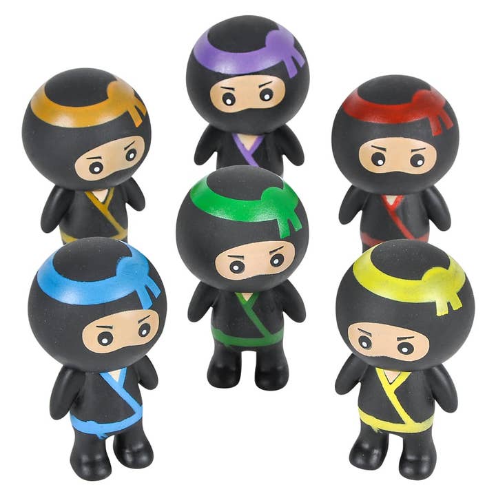 La Luna Bella - Toys - Wholesale Party Favor - 2" MINI NINJA BUDDIES (24PC/UN) LLB Party Supply