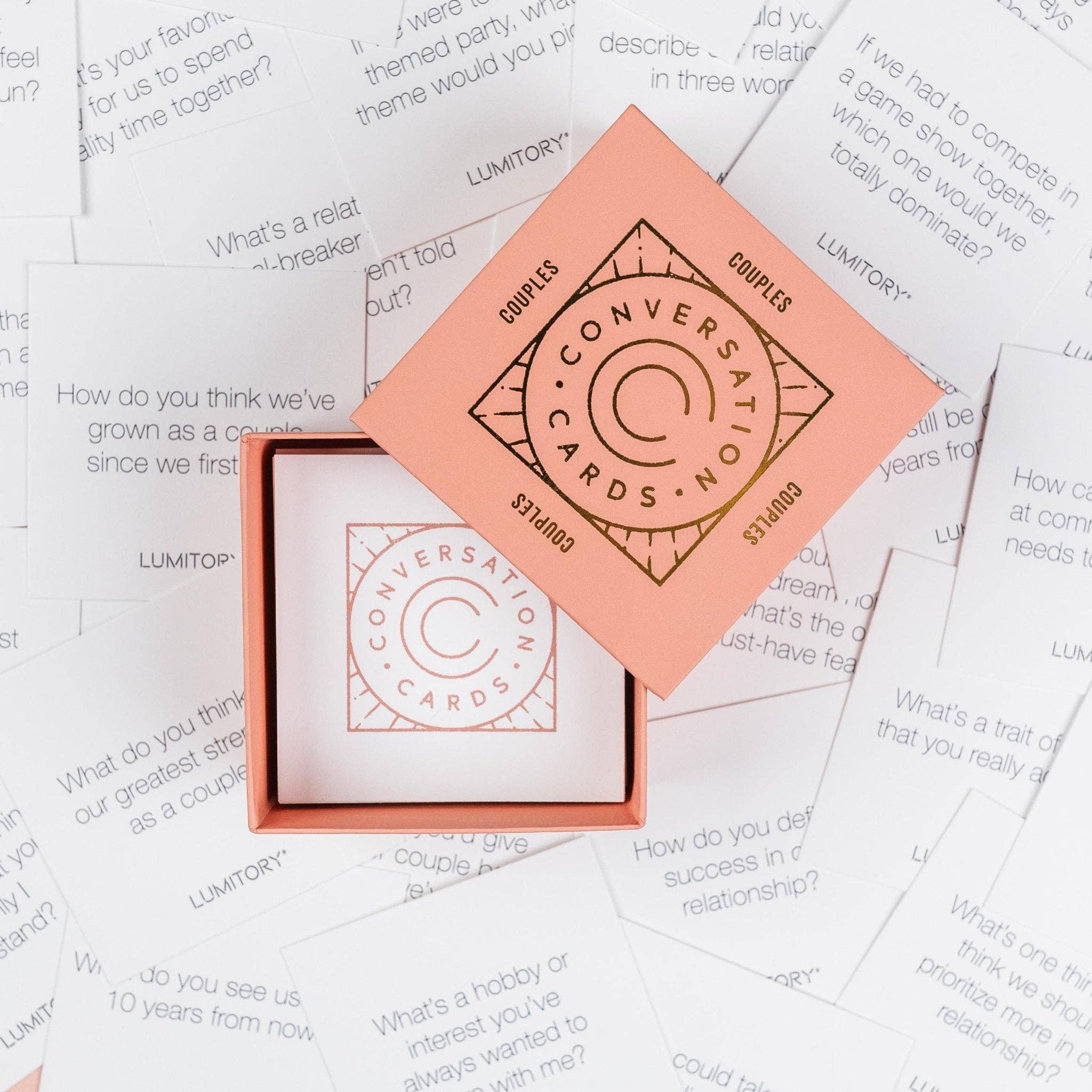 Lumitory - Wholesale Card Game - Couples Conversation Cards - Case of 63