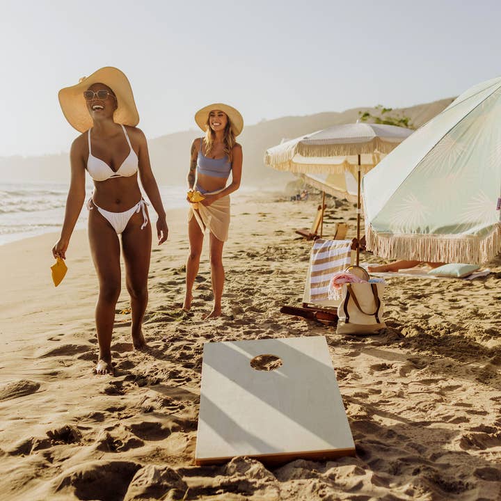 Beach State Summerland Beach Umbrella - Palm Beach for wholesale on Faire13