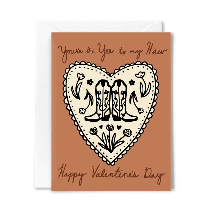 Sim ao My Haw Valentine Card por atacado de Studio Conroy