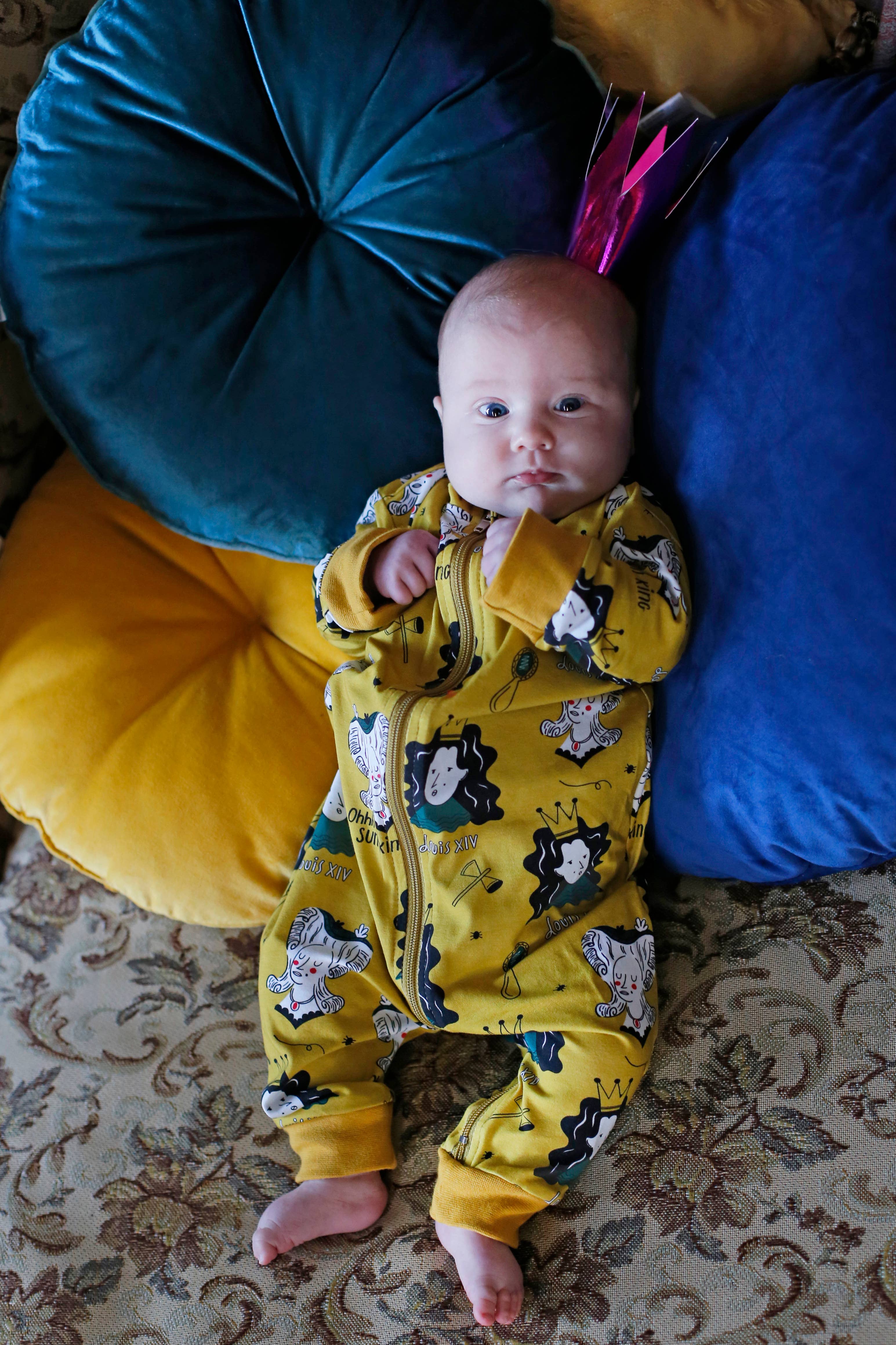 Raspberry Republic - Wholesale Sleepsuit - Baby - Sacrebleu Pyjamasuit1