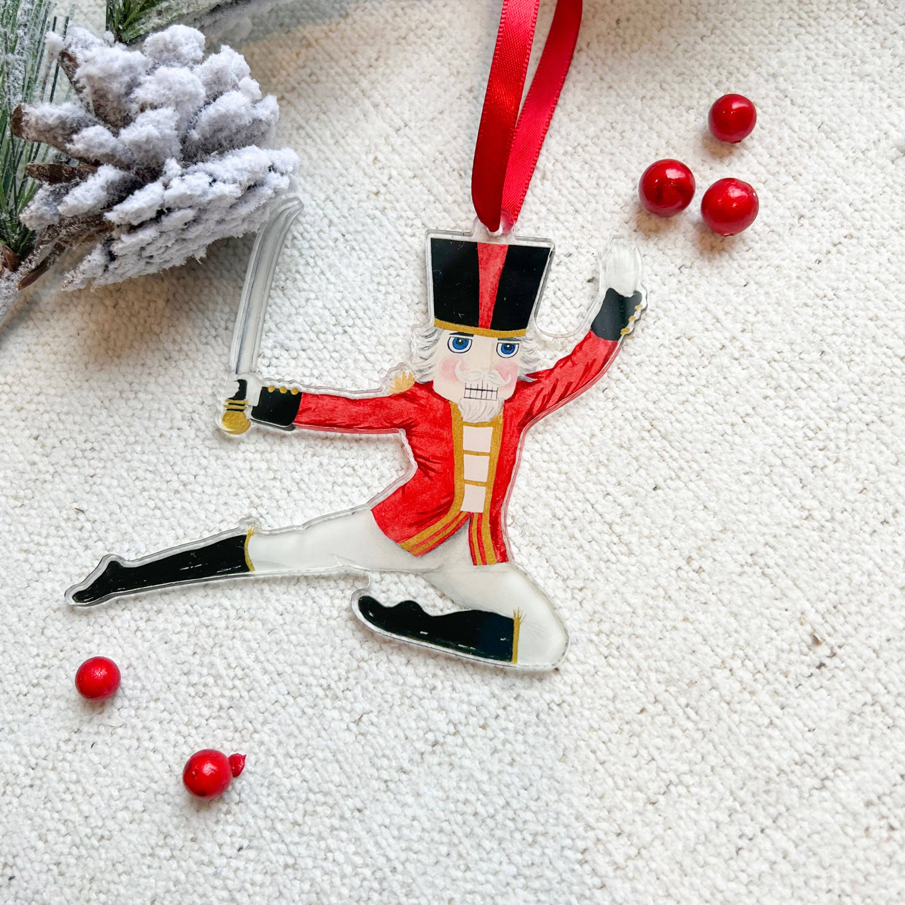 Oh So Chic Designs - Wholesale Ornament - Nutcracker Prince Watercolor Ornament1