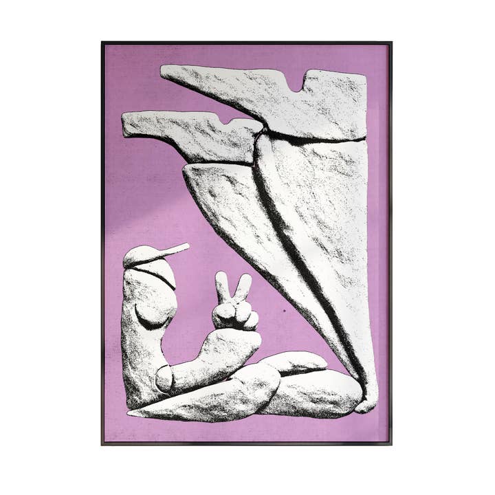 A3 Art Print - Staying Right Here- By Marcello Velho for wholesale by marcellovelho