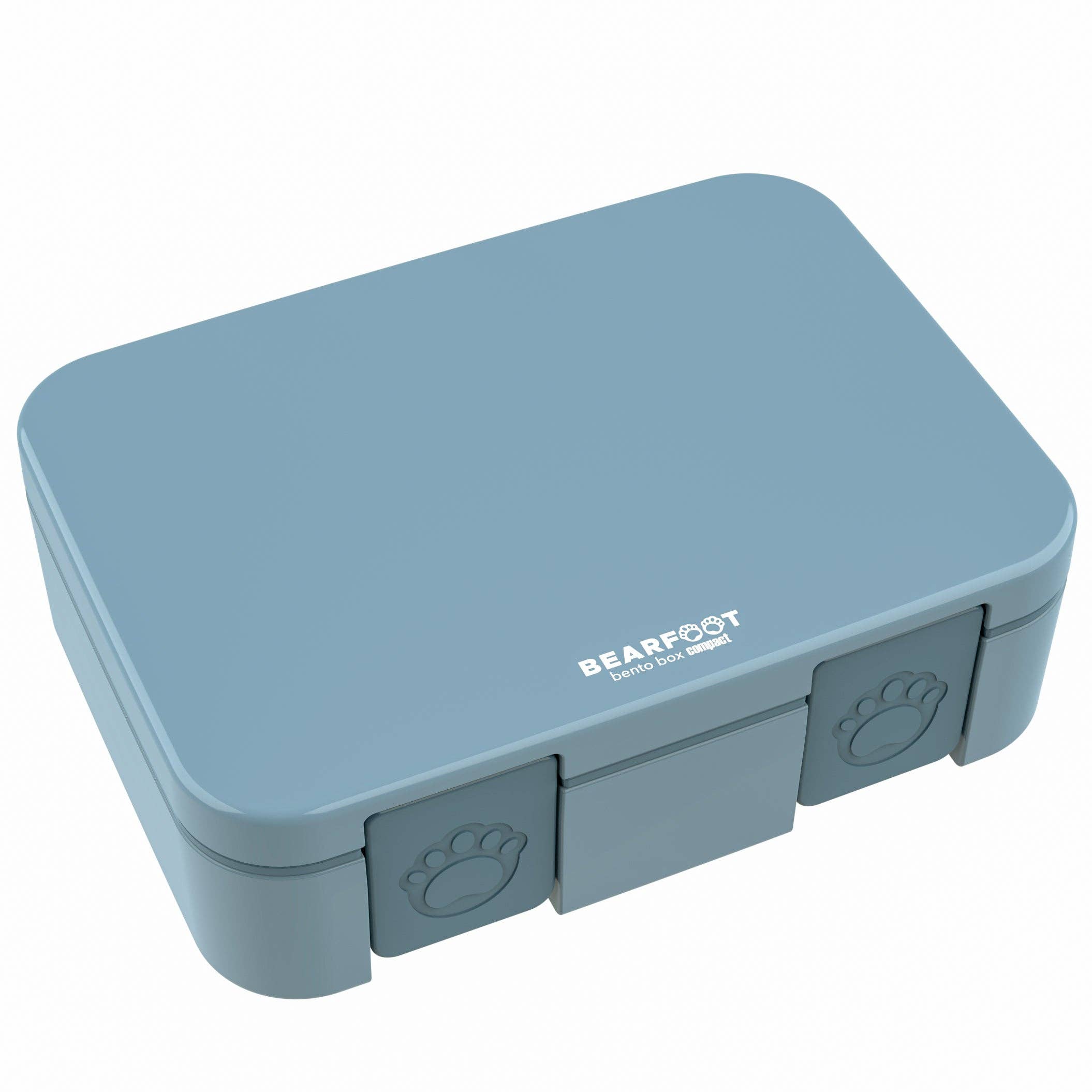 BEARFOOT - Wholesale Broodtrommel/lunchdoos - Kinderen - Broodtrommel met vakken, licht & lekvrij - blauw0