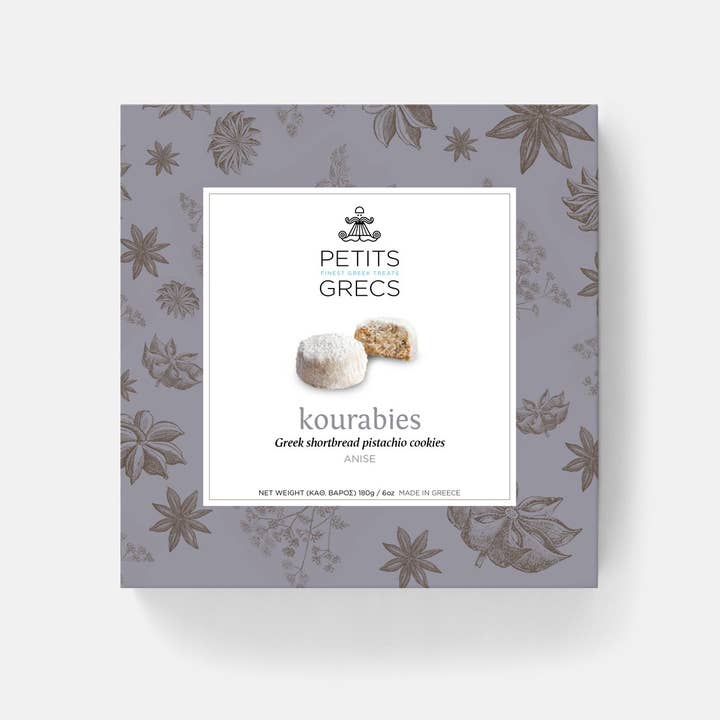 Kourabies Anise - Greek Shortbread Cookies for wholesale by PETITS GRECS P.C.