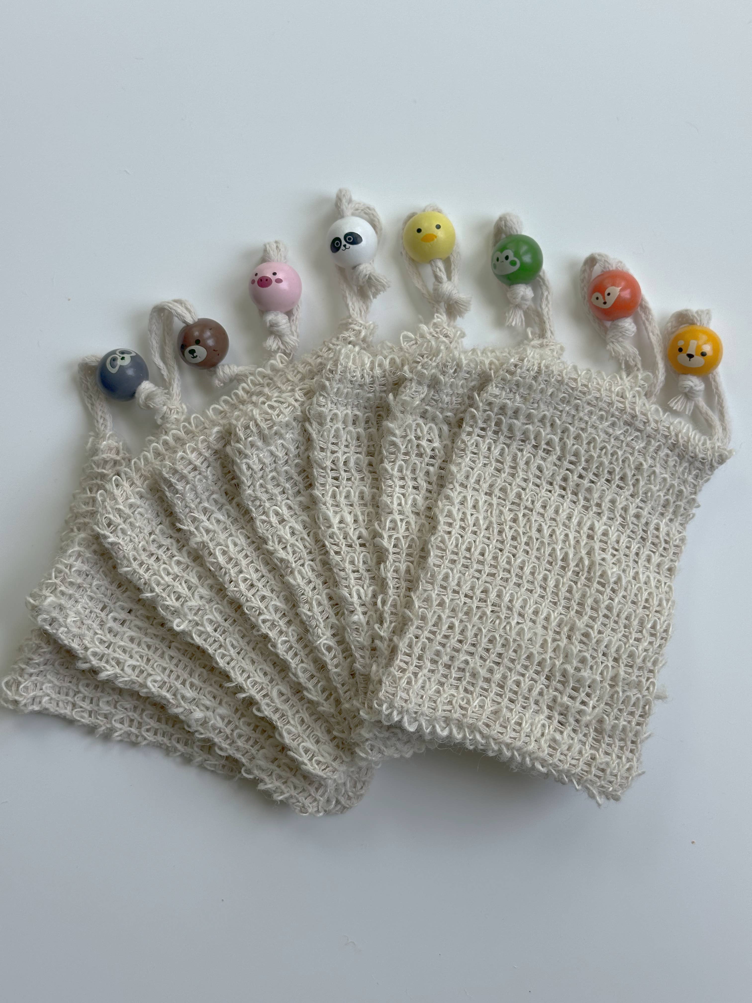 Earthcraft Soap Co – Großhandel Seifensäckchen – Tierperlen-Seifensäckchen1