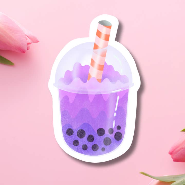 Pegatina de vinilo de arándano boba para venta al por mayor de Hikaru Tara Art Arst & Craft Gift Shop