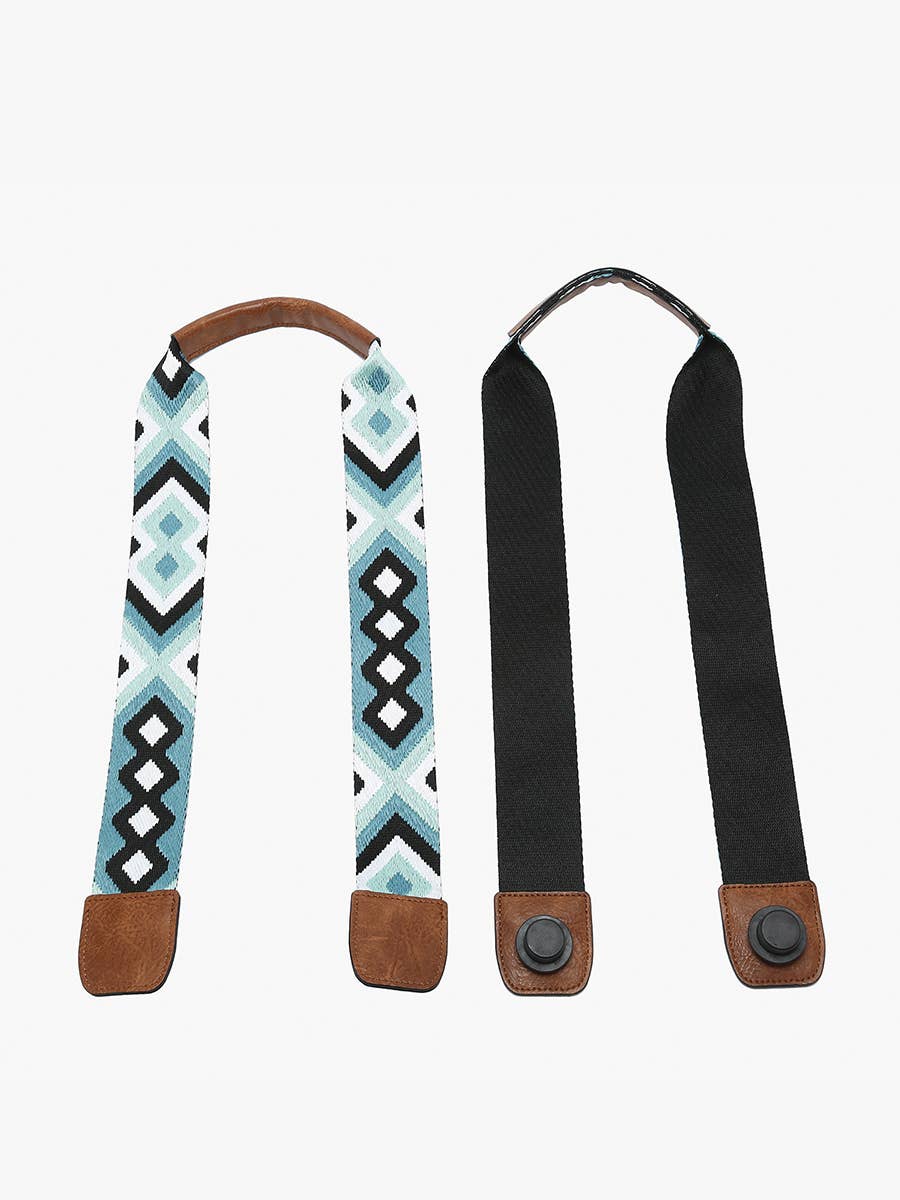 Jen & Co. – wholesale Bag strap – women's – VSTPLBO Long Boho Guitar Strap for Versa Tote2