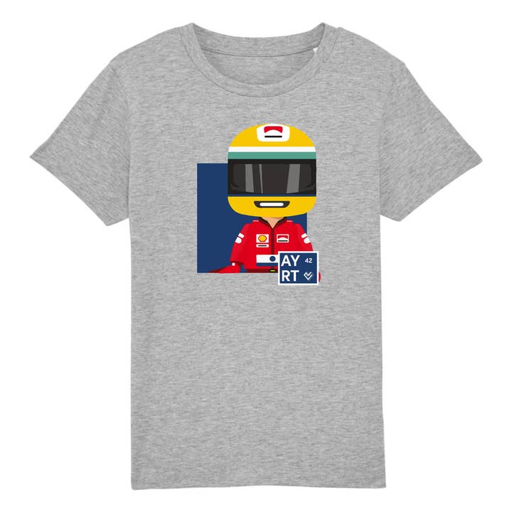 T-shirt Enfant unisexe Collection #42 - Ayrton pour la vente par MINICRUSH