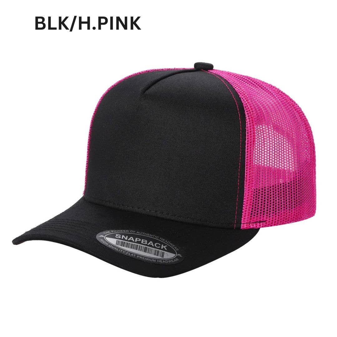 Burzip collection - Wholesale Trucker Hat - Unisex - TCM 2TONE - 5PANEL TC MESH 2TONE 5TRTM 4