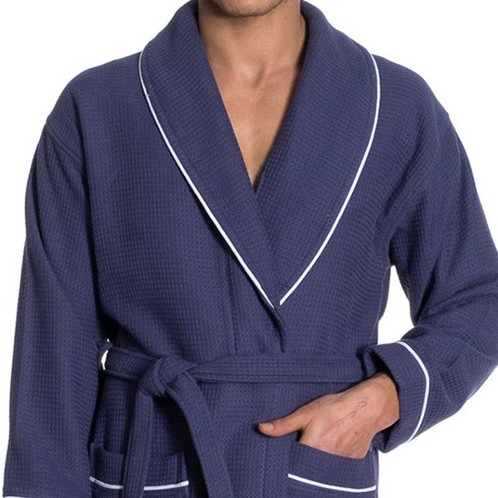 East'N Blue - Wholesale Robe - Unisex - Waffle Terry Turkish Cotton Unisex Bathrobe3