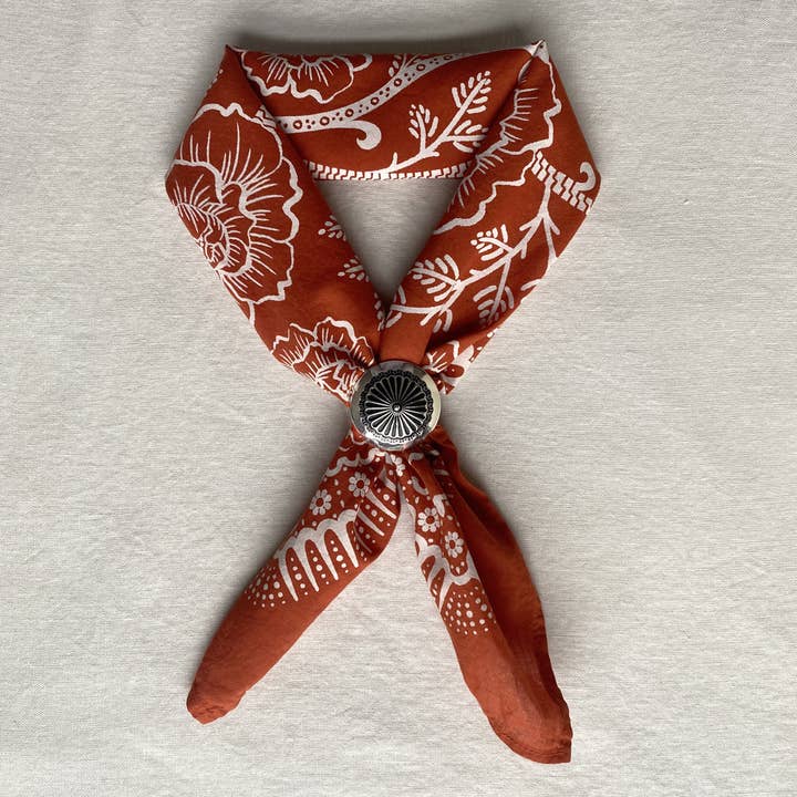 Last Chance Textiles - Wholesale Scarf clip – Women's - Adjustable Daisy Slide5