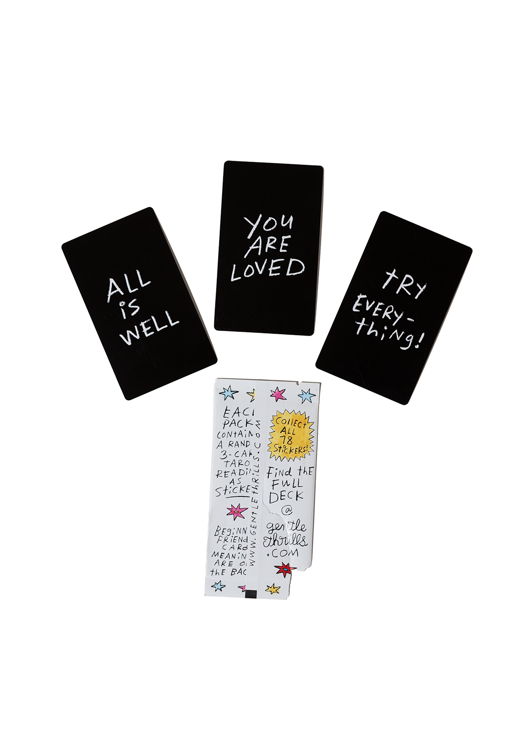 gentle thrills - Wholesale Sticker - cowgirl tarot sticker pack2