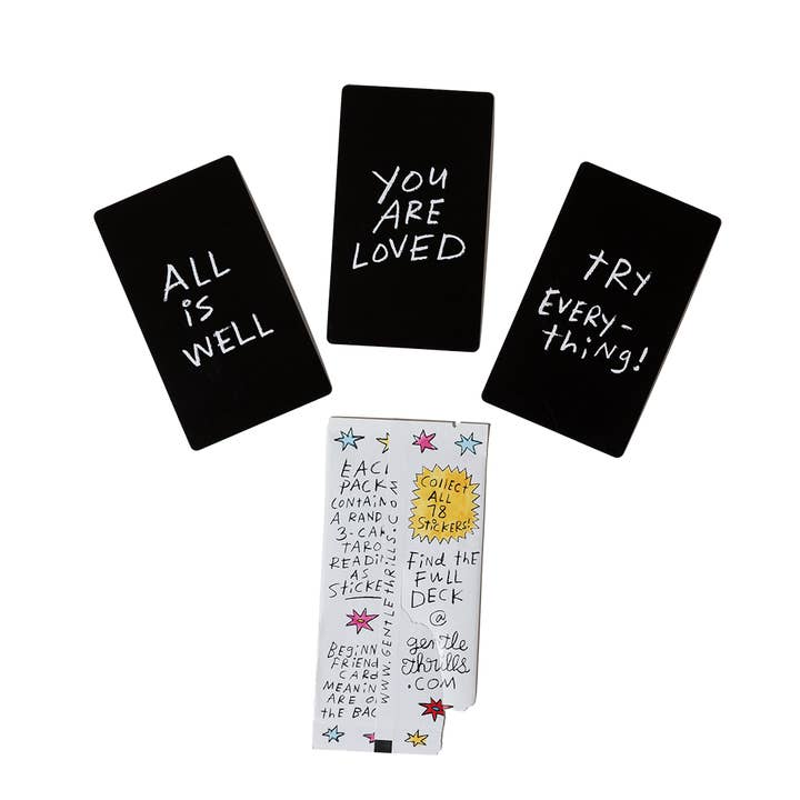 gentle thrills - Wholesale Sticker - cowgirl tarot sticker pack2