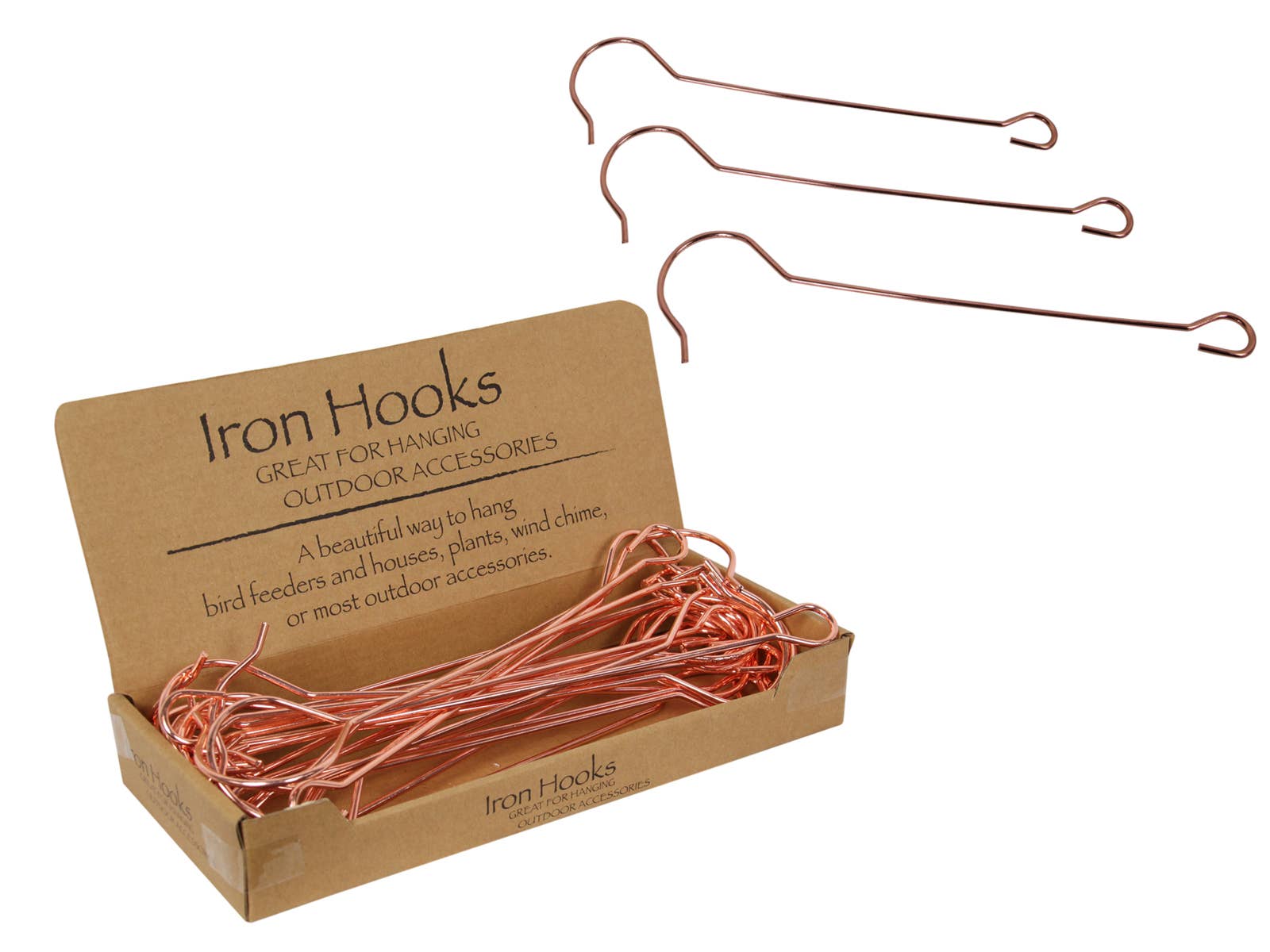 Cubby House by Malmar - Vente Présentoir – maison et déco - Crochet de jardin en cuivre de 25 cm0