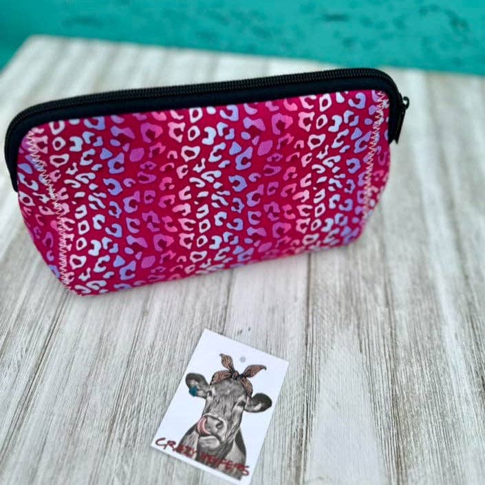 Crazy Heifers Wholesale – Großhandel Schmink-/Kosmetiktasche – Neopren-Make-up-Taschen-Western3