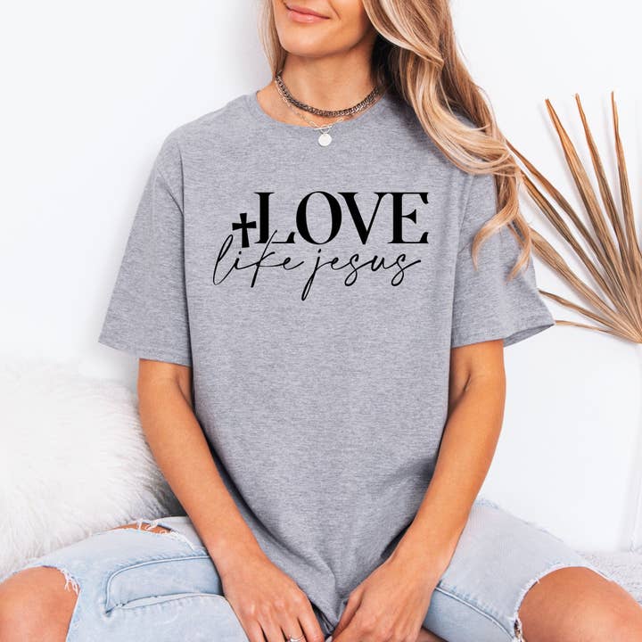 Love Like Jesus | Faith & Devotion Tee for wholesale by Optime Plus LLC