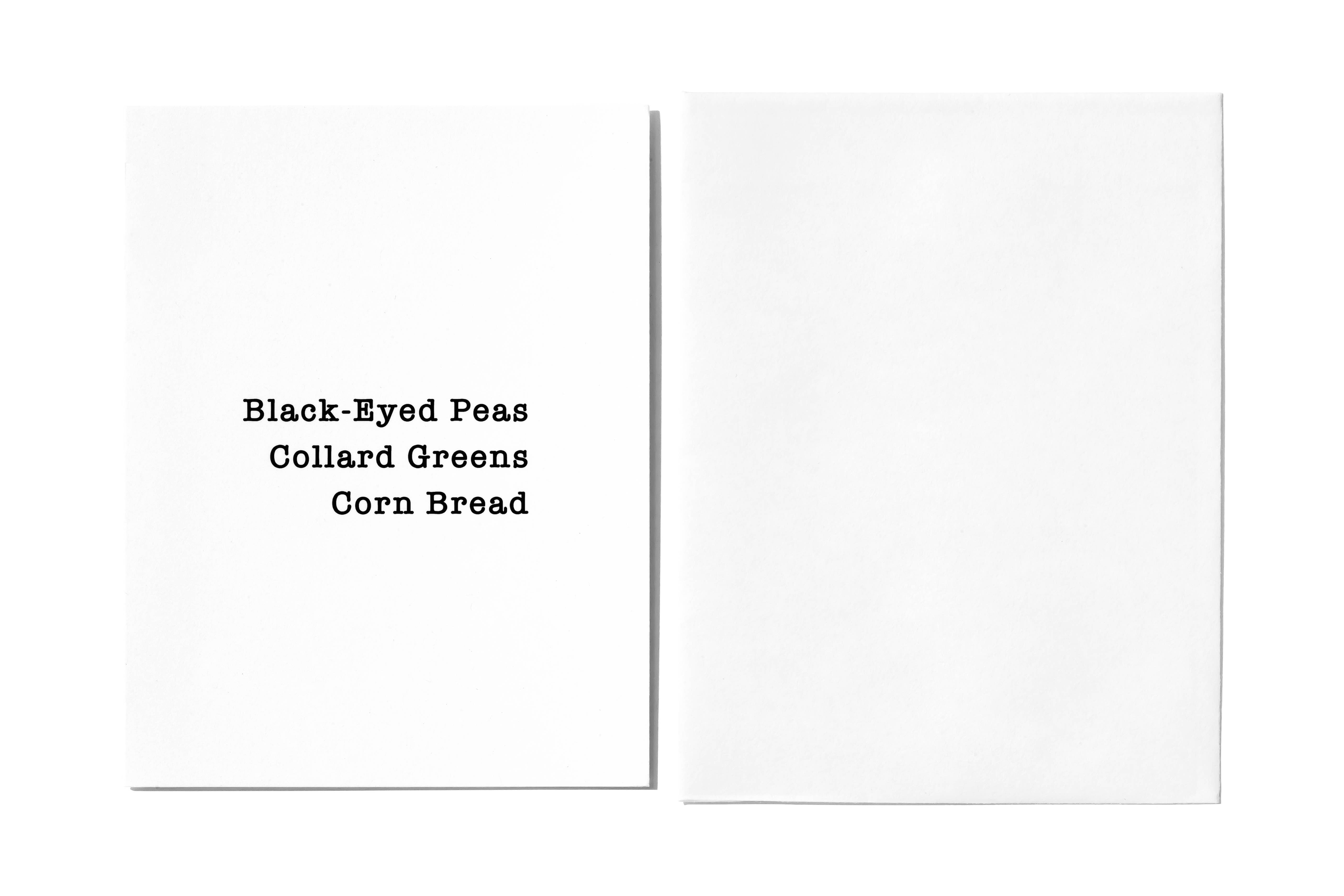 Junebug Ink - Wholesale New Year's Card - Happy New Year Card (Recipe inside)7