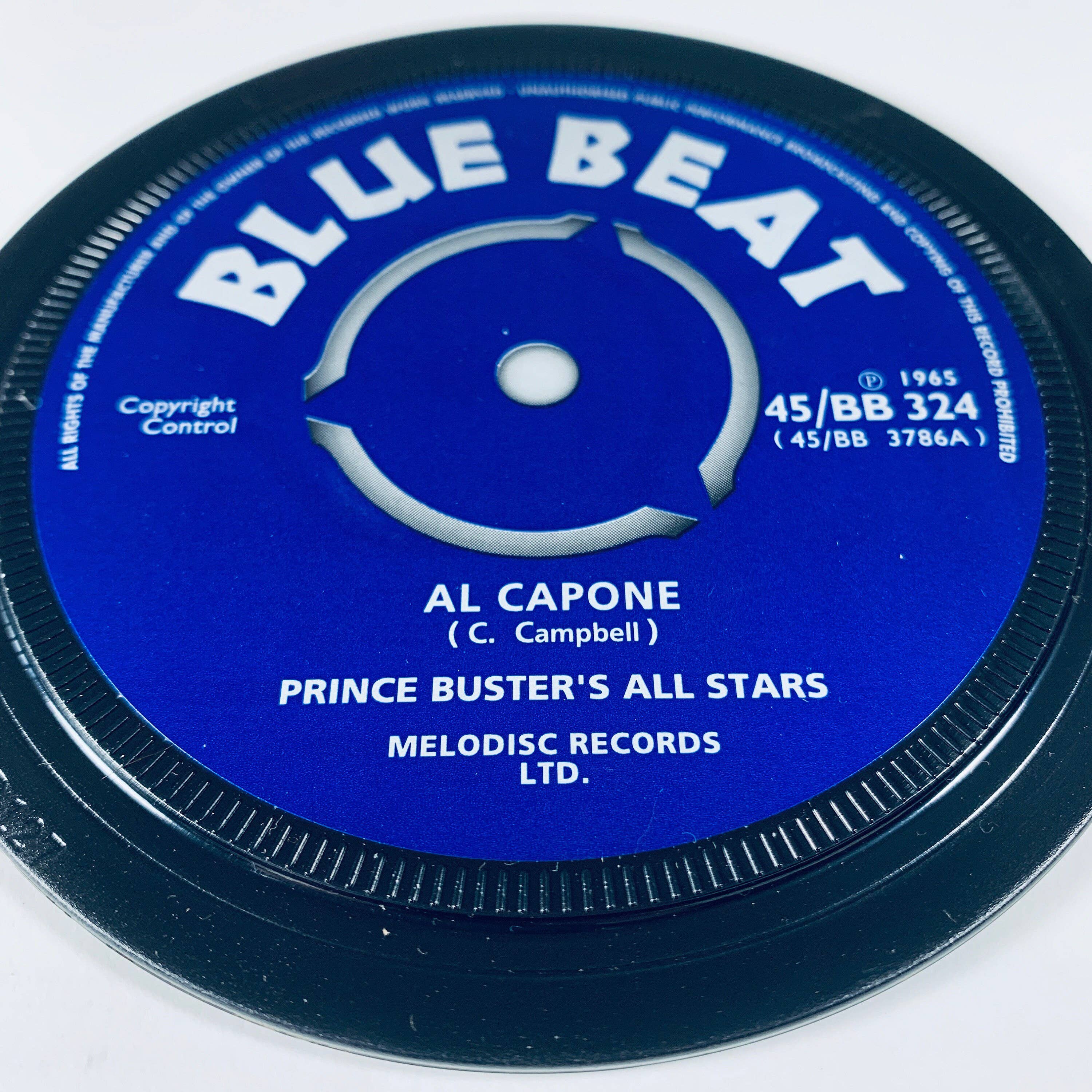 Popsters – wholesale Coasters – Reggae. Vinyl record label coasters. Popsters.2