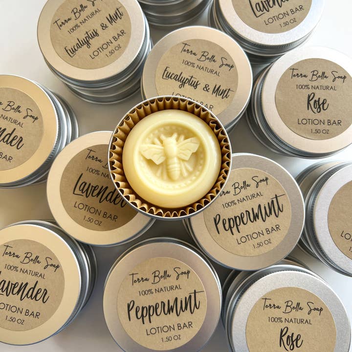 Barre de lotion non parfumée pour la vente par Terra Bella Soap