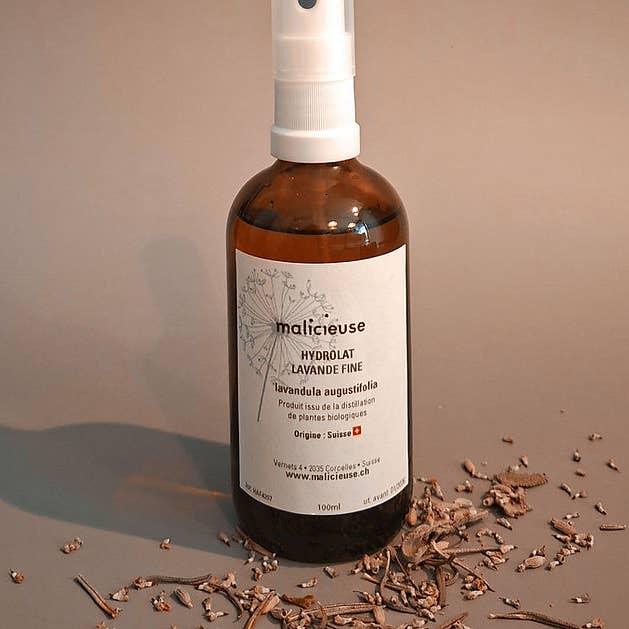 Lavendelwasser, Herkunft Schweiz, 100ml für den Großhandel von Malicieuse cosmétiques