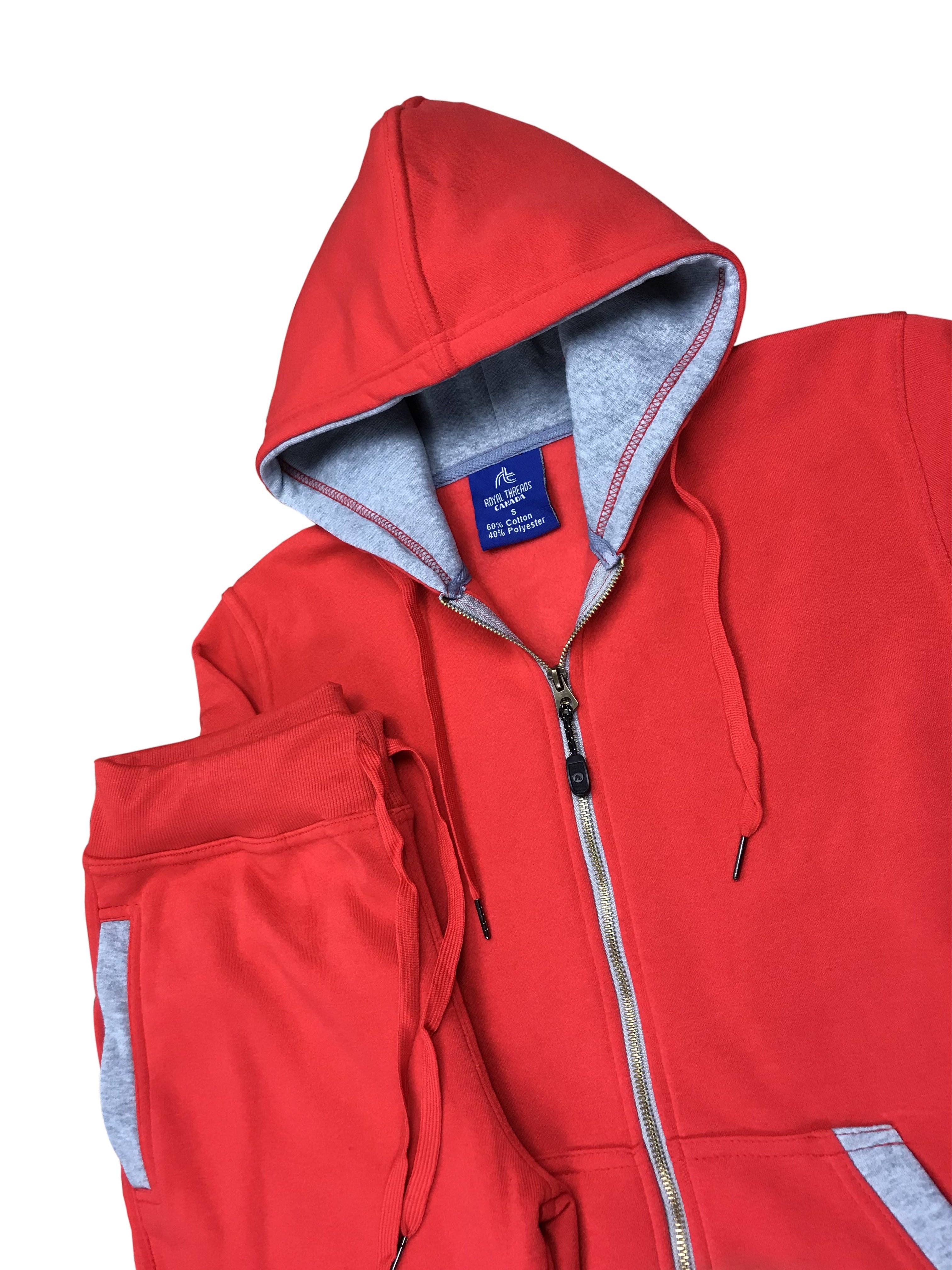 Royal Threads - Wholesale Activewear set – Women′s - Women’s Blossoms Jogging Sweat Jacket Sweatpants outfit9