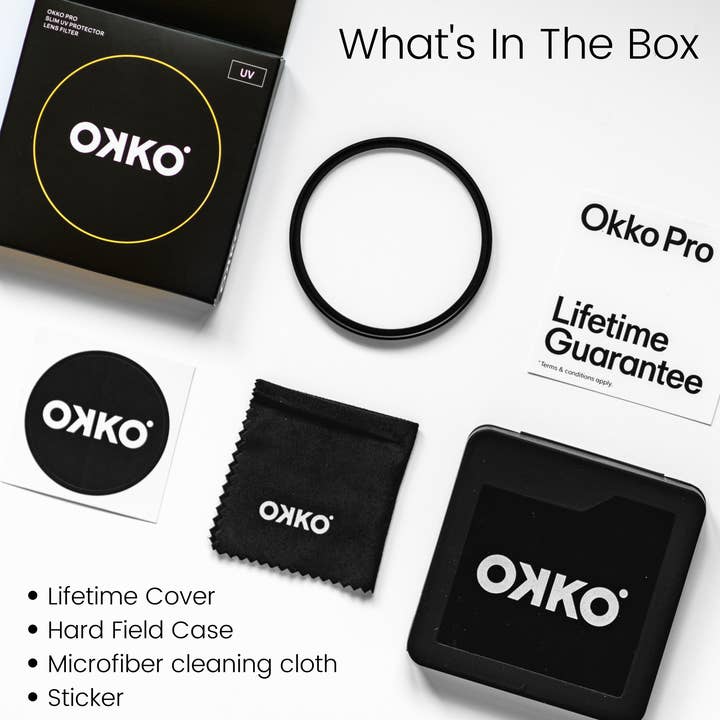 OKKO Pro UV Protection Lens Filter for wholesale on Faire3