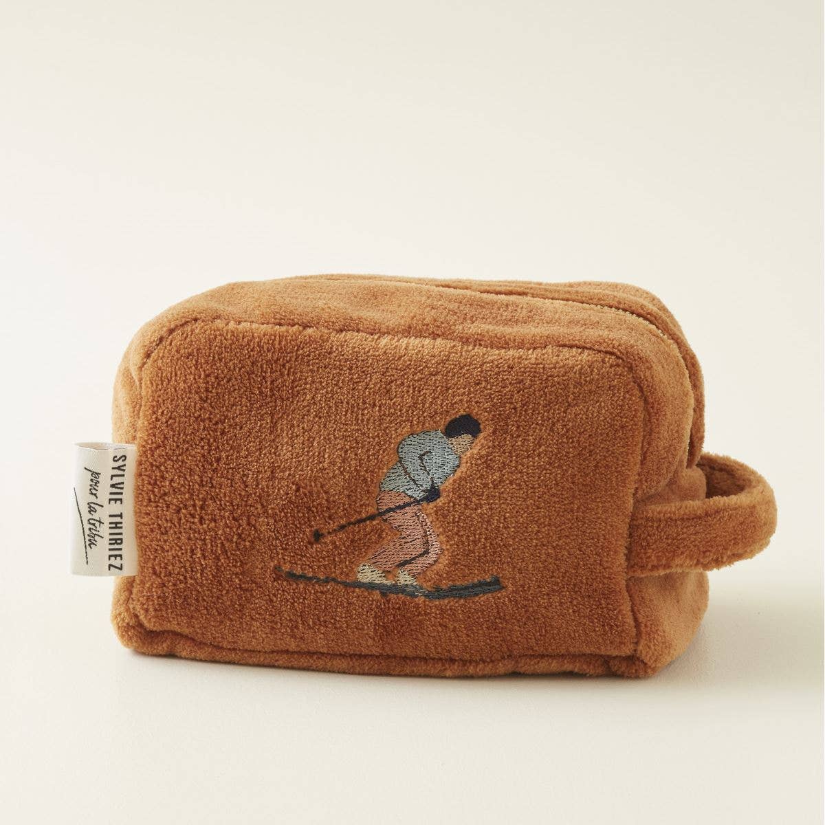 Sylvie Thiriez - Venta al por mayor Neceser - Unisex - Estuche polar Après-ski color caramelo0