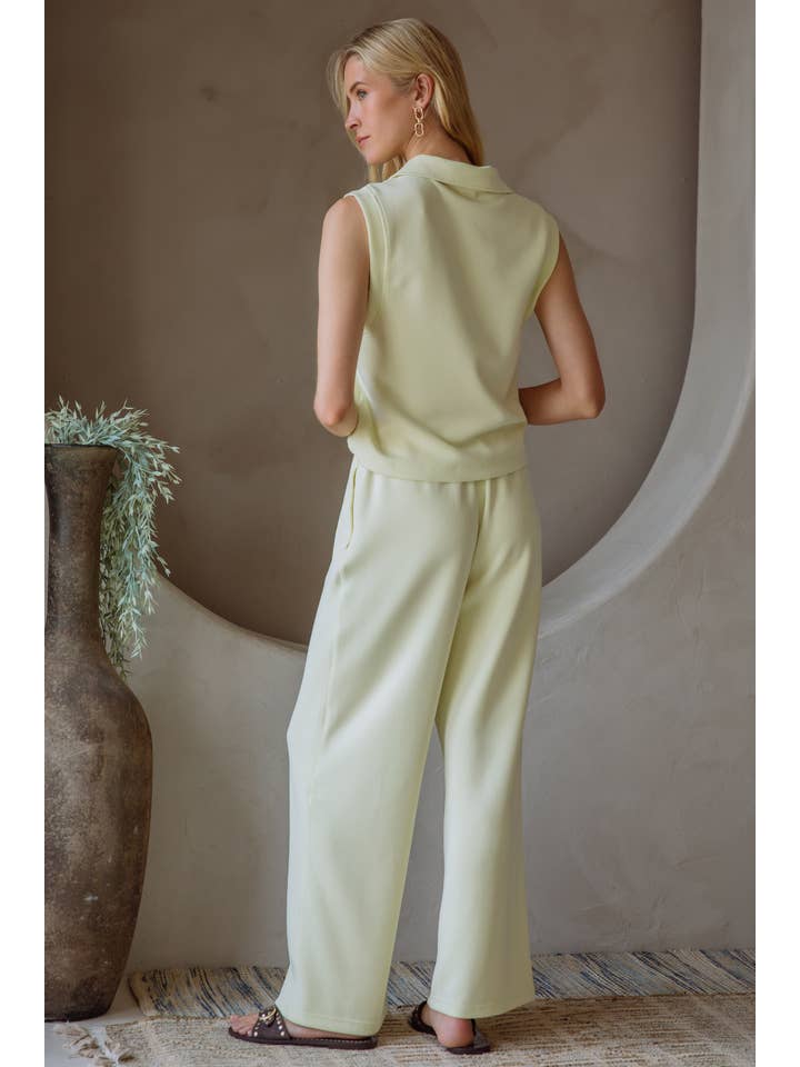 SKIES ARE BLUE - Wholesale Pants - Women's - Soft Modal Easy Pull Up Pants23