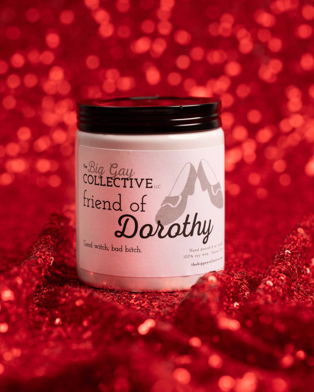 The Big Gay Collective LLC - Wholesale Jar/Filled Candle - Friend of Dorothy