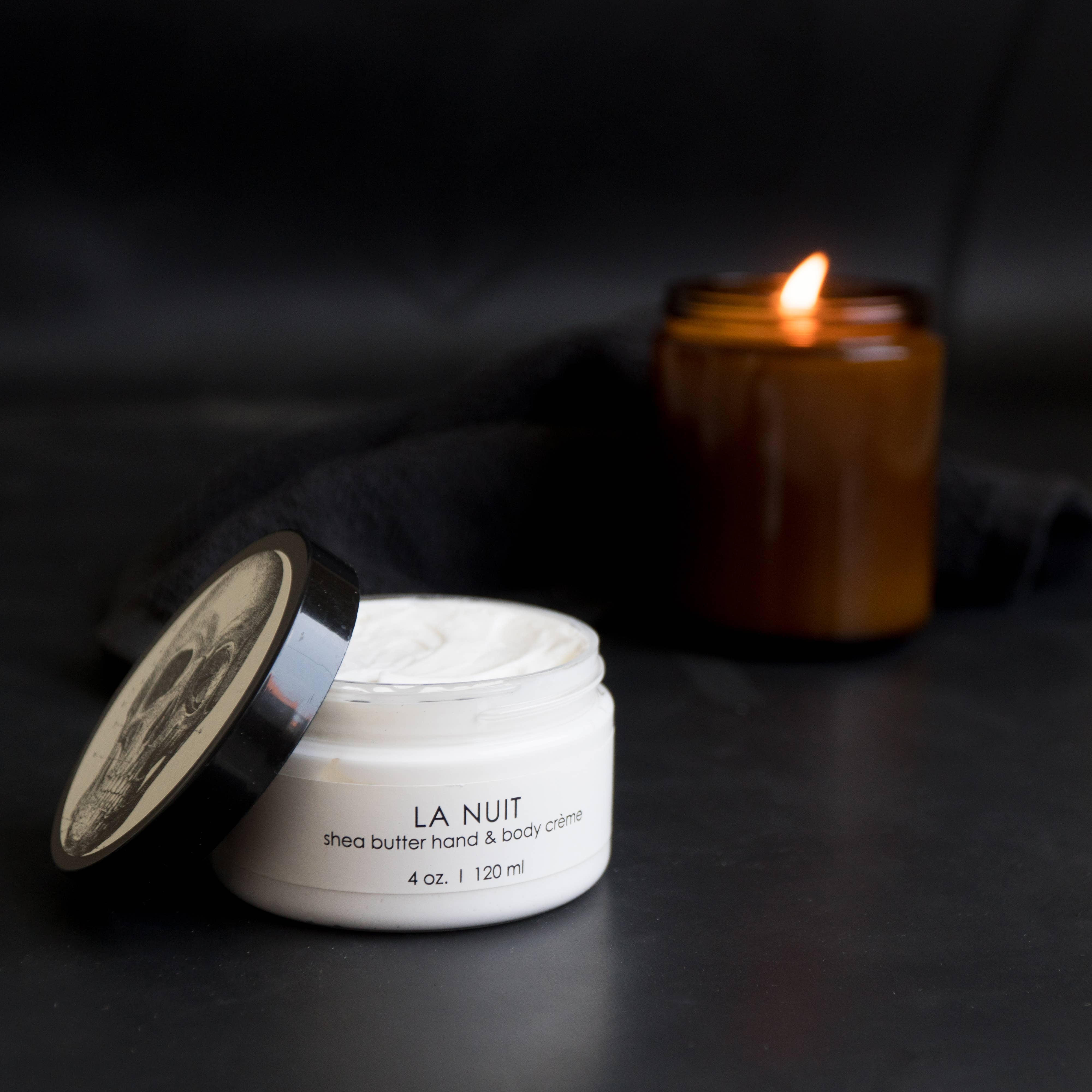 Formulary 55 - Vente Crèmes/lotions pour les mains - Crème pour les mains et le corps au beurre de karité « The Night » La Nuit2