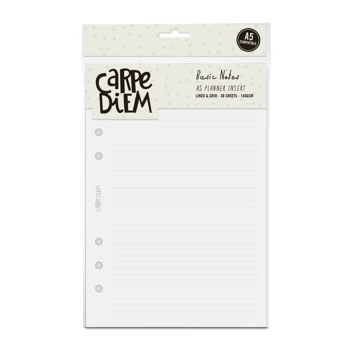 Basic Notes A5 Planner Insert for wholesale by Pukka Pads North America