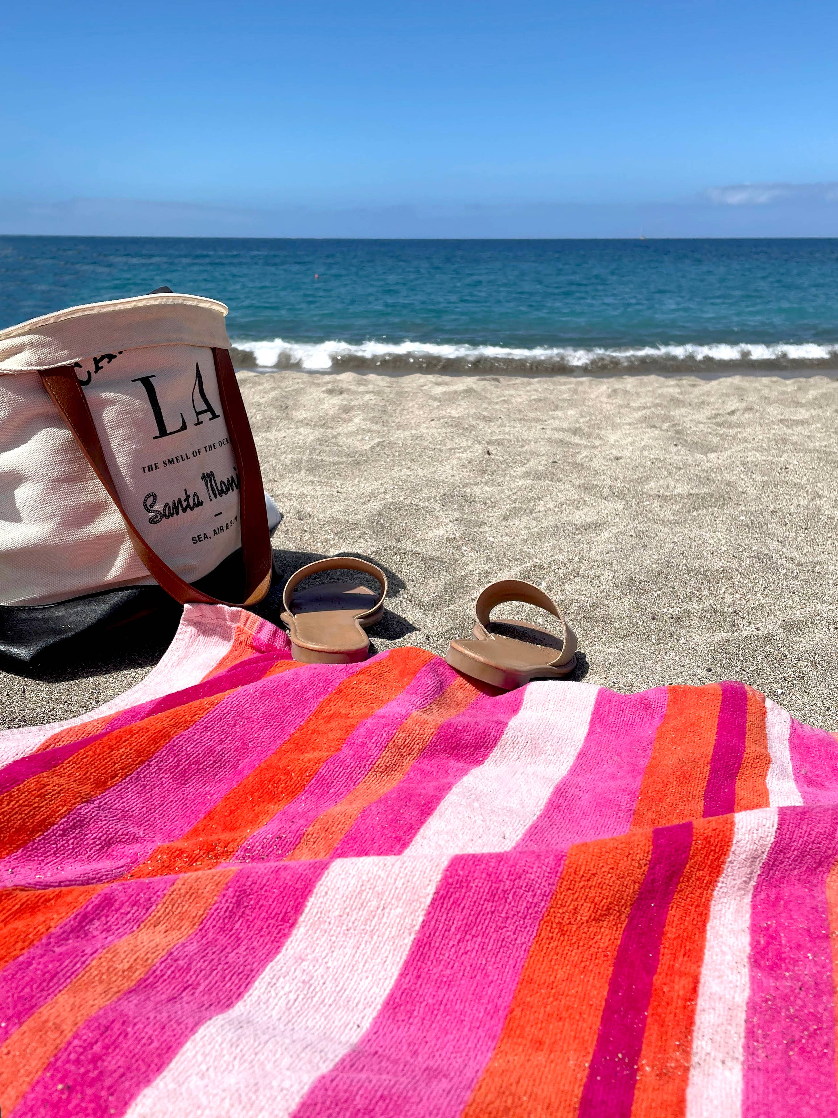 Allure Bath Fashions - Wholesale Strandlaken - Velours gestreept strandlaken - 100% katoen roze / blauw3