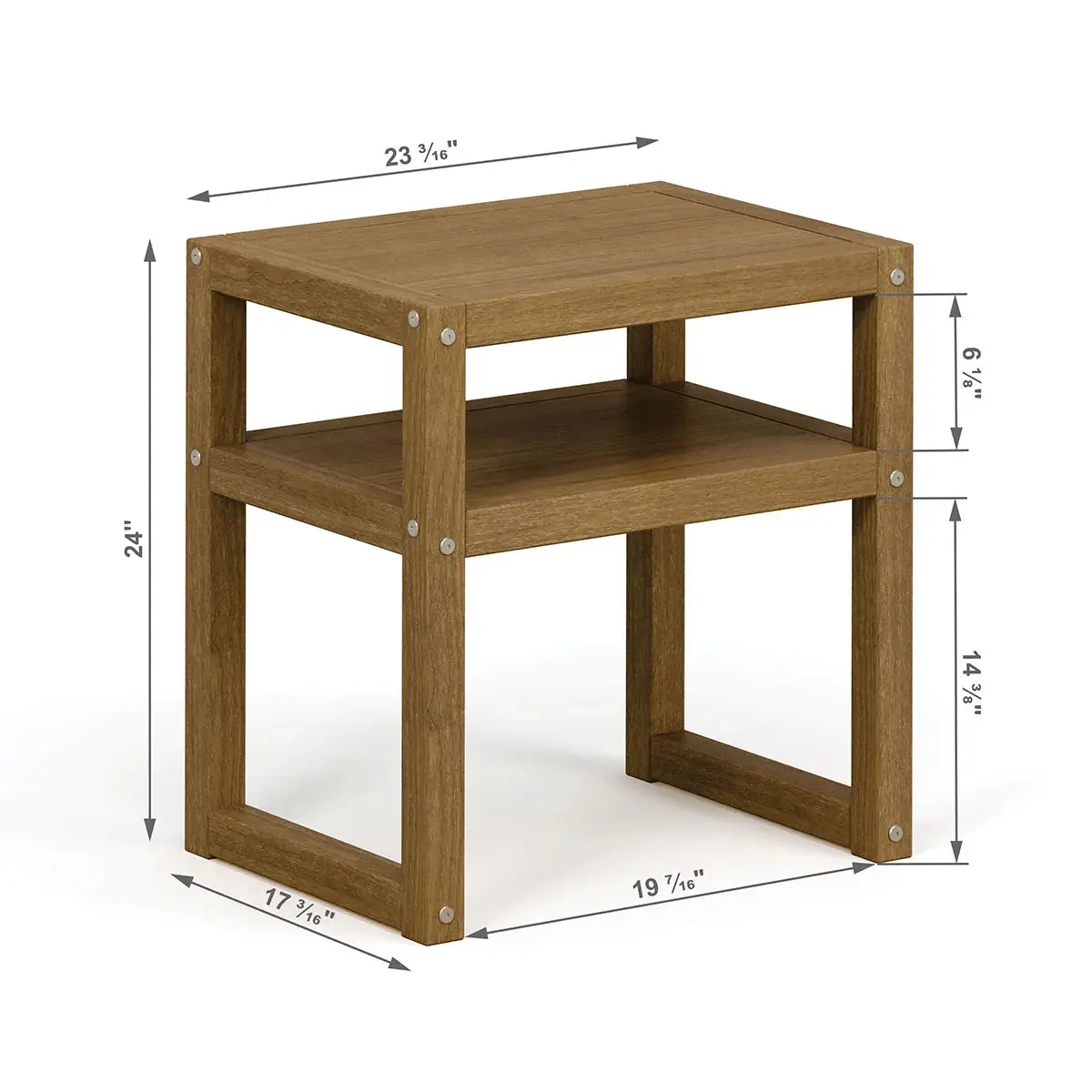 Brown P'kolino Multiplo Side Table for wholesale on Faire7