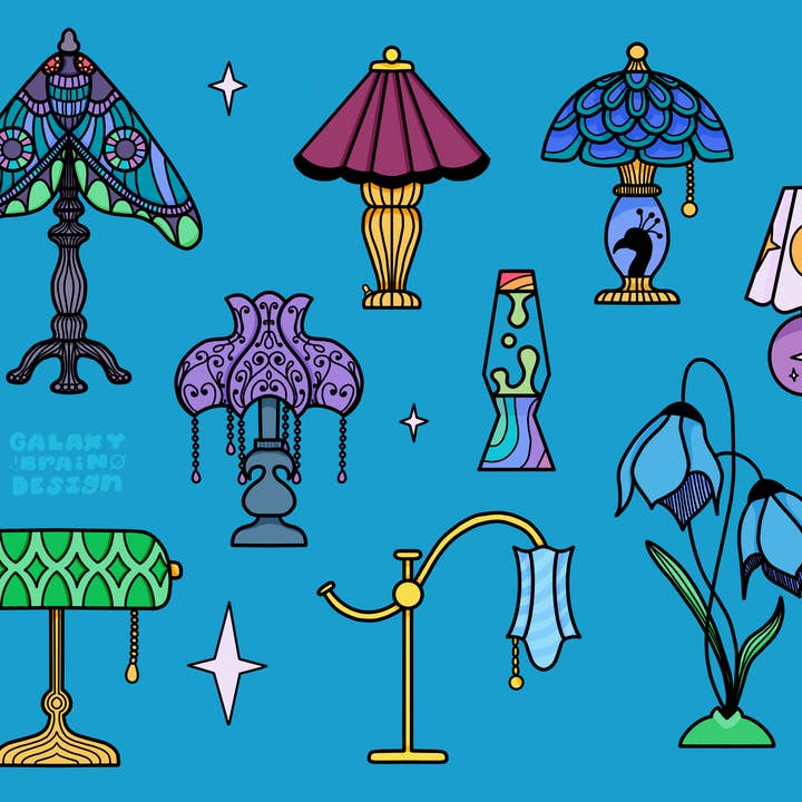 Galaxy Brain Design - Wholesale Calendar - 2026 Thrifted Calendar