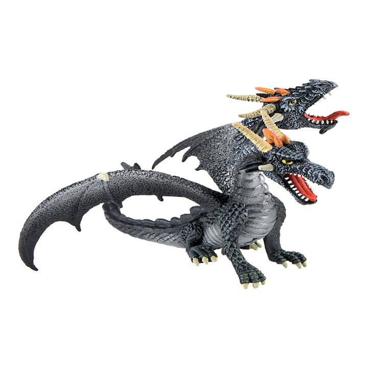 Dragon double-headed black for wholesale by BULLYLAND USA